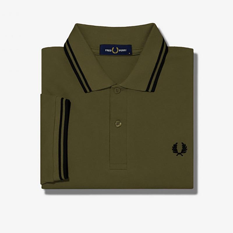  Polo Fred Perry berdea Fred Perry